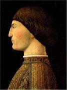 Piero della Francesca Portrait of Sigismondo Pandolfo Malatesta oil painting artist